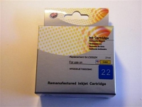 HP* Nr. 22 XL Patrone, color, recycelt -kein Original- Mit 19,5ml